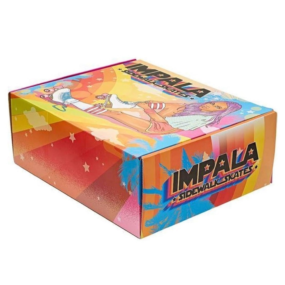 Holographic Roller Skates Sized 7 - Picture 2 of 6